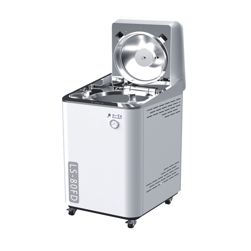 Automatický flip-top vertikálny parný sterilizátor